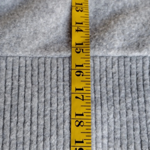 PRINGLE OF SCOTLAND X HM Collab Wool Blend Drawstring Hooded Sweater Cropped S - Picture 2 of 6